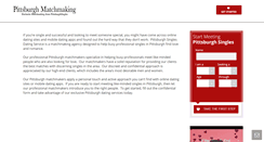 Desktop Screenshot of pittsburghmatchmakingservice.com